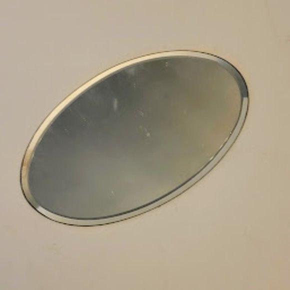 Glass Paperweight with Apple and Books and a Mirrored Base - Picture 5 of 5